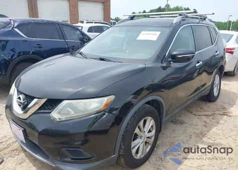 2014 Nissan Rogue Sv from USA, damaged, VIN 5N1AT2MV3EC762205